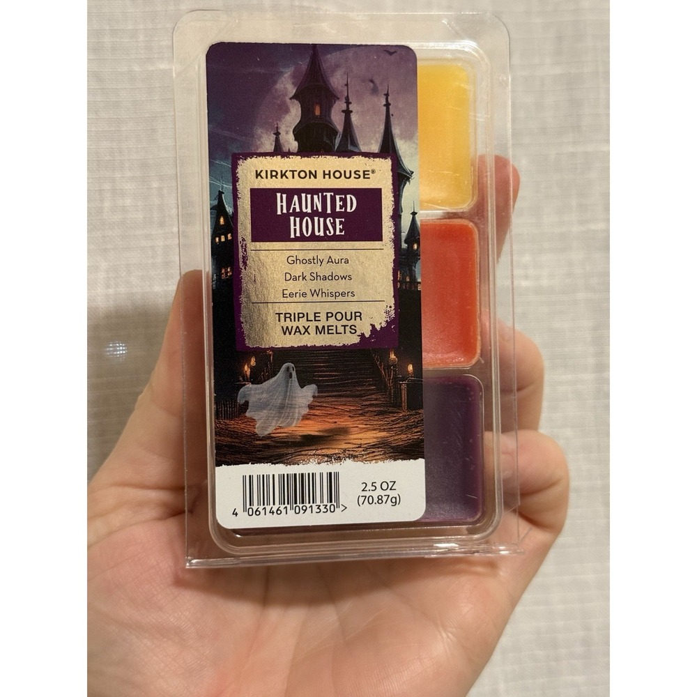 Kirkton Haunted House Halloween Wax Melts 2.5 oz - Fall Autumn Aldi Finds